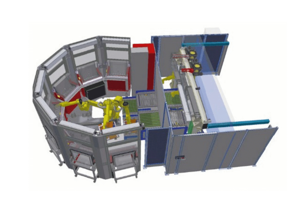 Vertical Plating Line Automation