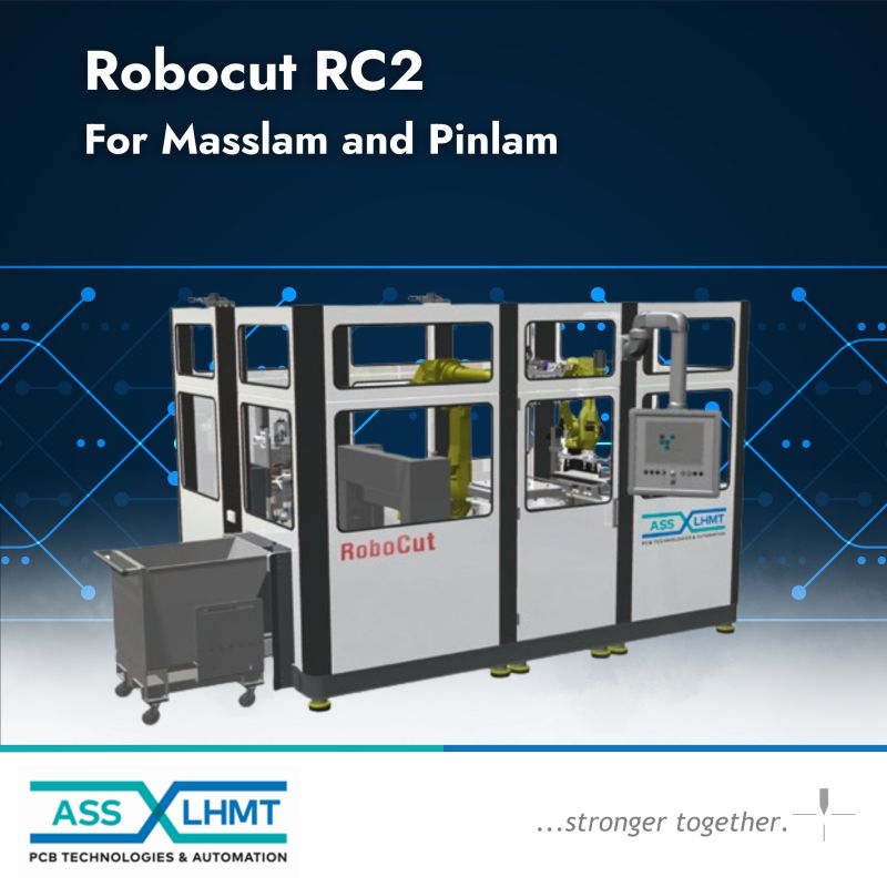 Robocut RC2 for High Volume Pinlam Masslam Cutting